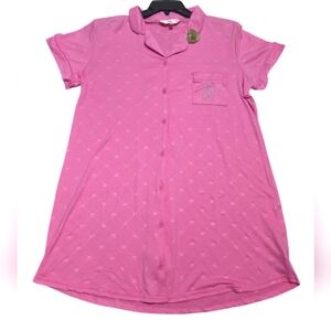 NWT Juicy Couture Sleep Shirt Dress sz L